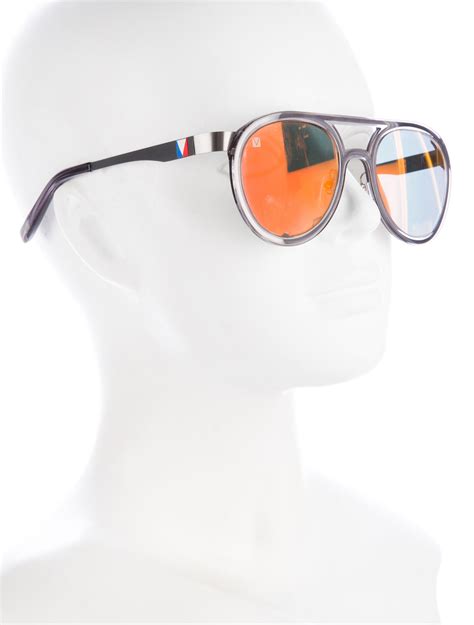 louis vuitton safety glasses|Louis Vuitton reflective glasses.